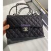 Replica Chanel New Trendy CC A92236 in Large Quilting Lambskin Red
