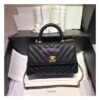 Replica Chanel 19s Cruise Boy North South Bag AS0130 Tweed Black