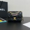 Replica Chanel 24SS Small Flap Bag AS4561 Sequins & Multicolos Logo Limited Edition 2