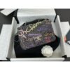 Replica Chanel Supermodel Weekender Black Leather Extra Large Travel Flap Shoulder Bag 2