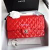 Replica Chanel Le boy Tiny Grainy Caviar Bag Red A67086 2