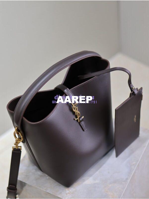 Replica YSL Saint Laurent Le 37 in Shiny Leather 7428282 Arabica 3