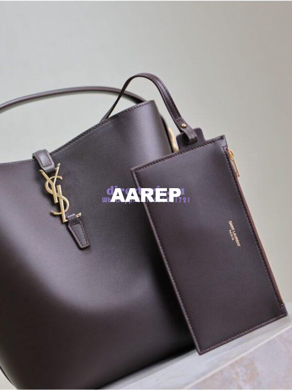 Replica YSL Saint Laurent Le 37 in Shiny Leather 7428282 Arabica 6