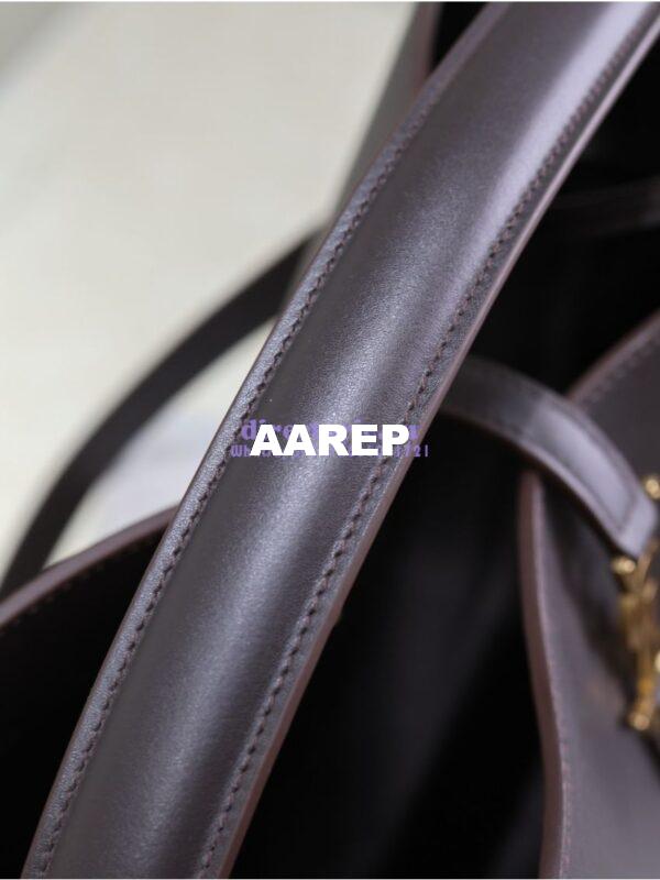 Replica YSL Saint Laurent Le 37 in Shiny Leather 7428282 Arabica 7