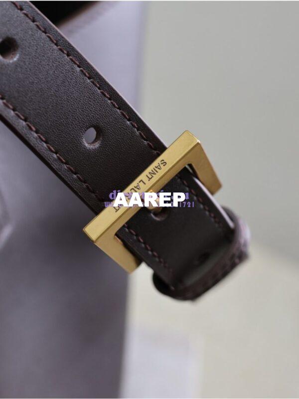 Replica YSL Saint Laurent Le 37 in Shiny Leather 7428282 Arabica 12