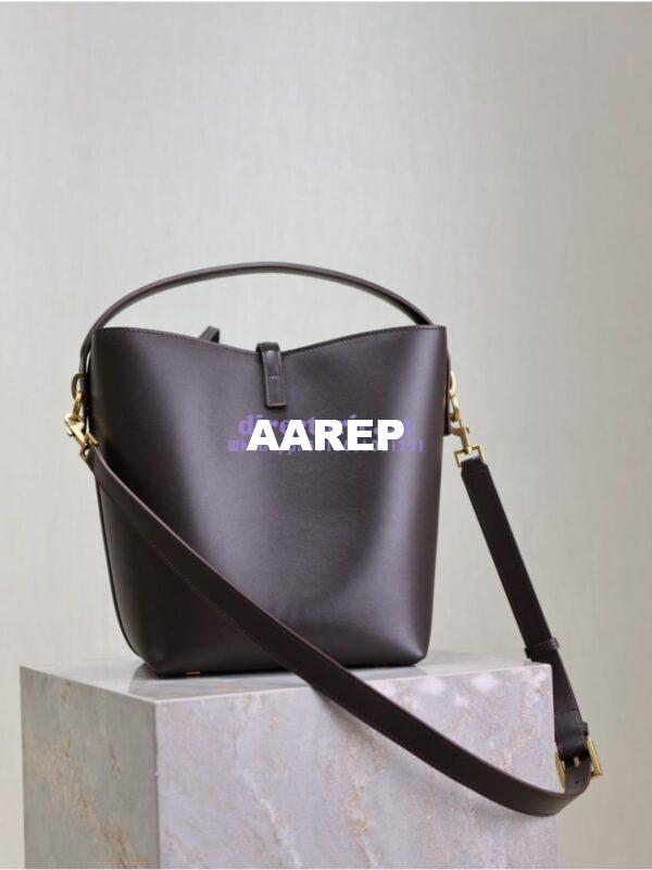 Replica YSL Saint Laurent Le 37 in Shiny Leather 7428282 Arabica 15