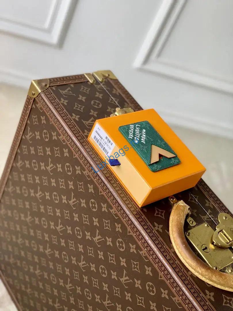 Louis Vuitton LV M26949 Magnetic Card Holder Monogram Heritage Epicea - Image 3