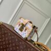 LV M28243 Louis Vuitton LV X TM Petite Malle Handbag Monogram White