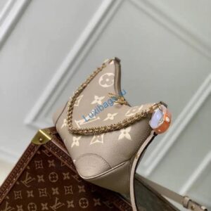 LV M13224 Louis Vuitton Boulogne PM Bag Tourterelle / Crème
