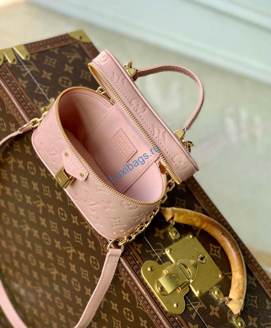 LV M27169 Louis Vuitton Vanity Chain Pouch Bag Desert Sand - Image 9