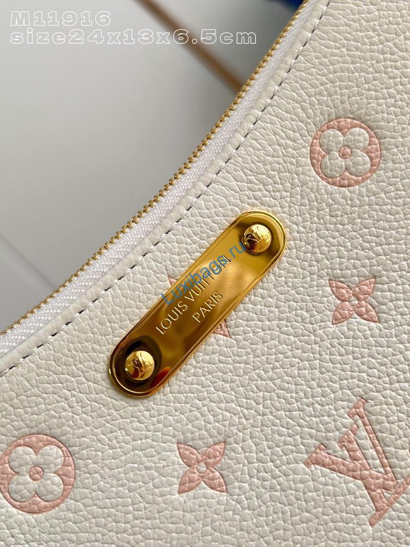 LV M11916 Louis Vuitton Liv Pochette Bag Monogram Beige - Image 2