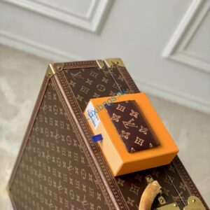 LV M27756 Louis Vuitton Card Holder Other Monogram Canvas Coffe Brown