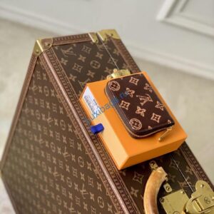 LV M27721 Louis Vuitton Zippy Coin Purse Other Monogram Canvas Coffe Brown