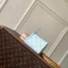 LV M27681 Louis Vuitton Victorine Wallet Other Monogram Canvas Ligth Blue