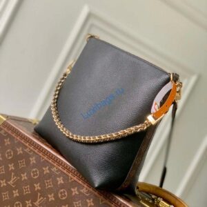 Louis Vuitton LV M29195 Multipass Handbag Other Leathers Black
