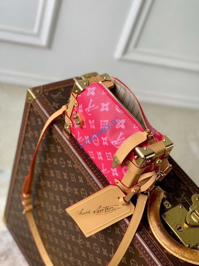Louis Vuitton LV M27784 Side Trunk PM Bag Rose - Image 8