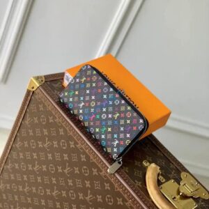 LV M13408 Louis Vuitton LV X TM Clémence Wallet Multicolored Black