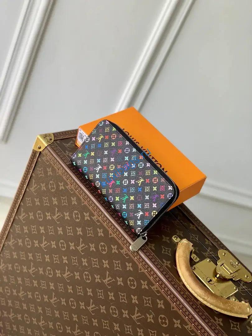 LV M13408 Louis Vuitton LV X TM Clémence Wallet Multicolored Black