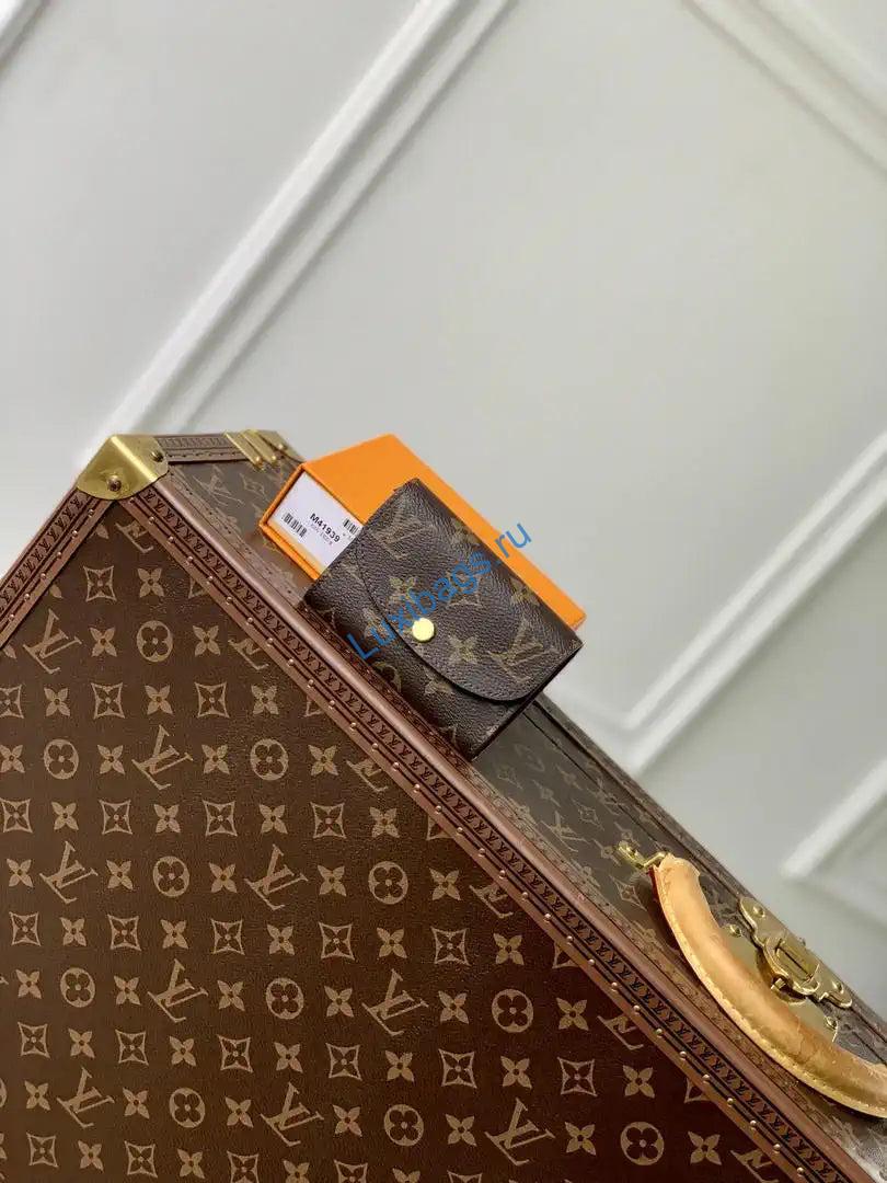 Louis Vuitton LV M41939 Rosalie Coin Purse Gold Red - Image 7