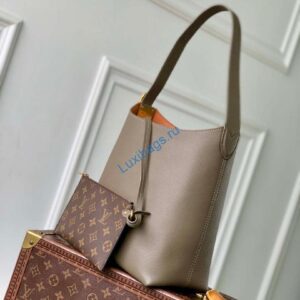 LV M15205 Louis Vuitton Low Key Hobo PM Bag Smoke