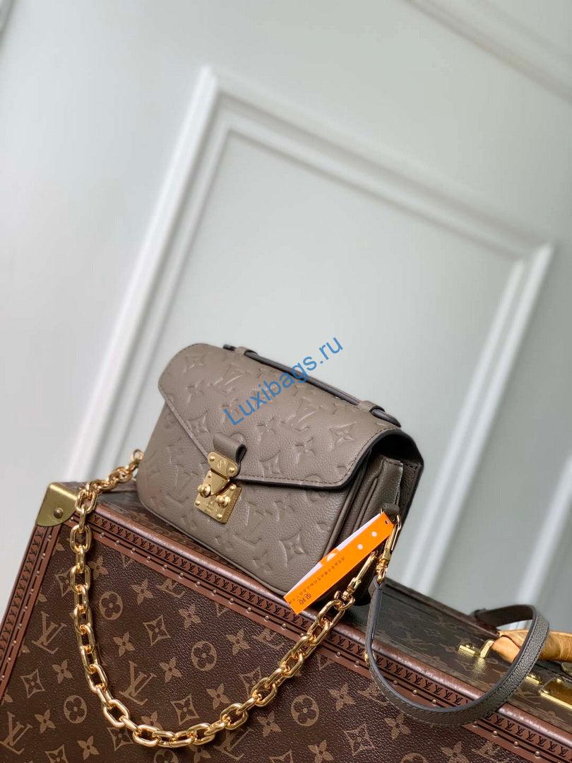 LV M25910 Louis Vuitton Pochette Metis East West Bag Smoke