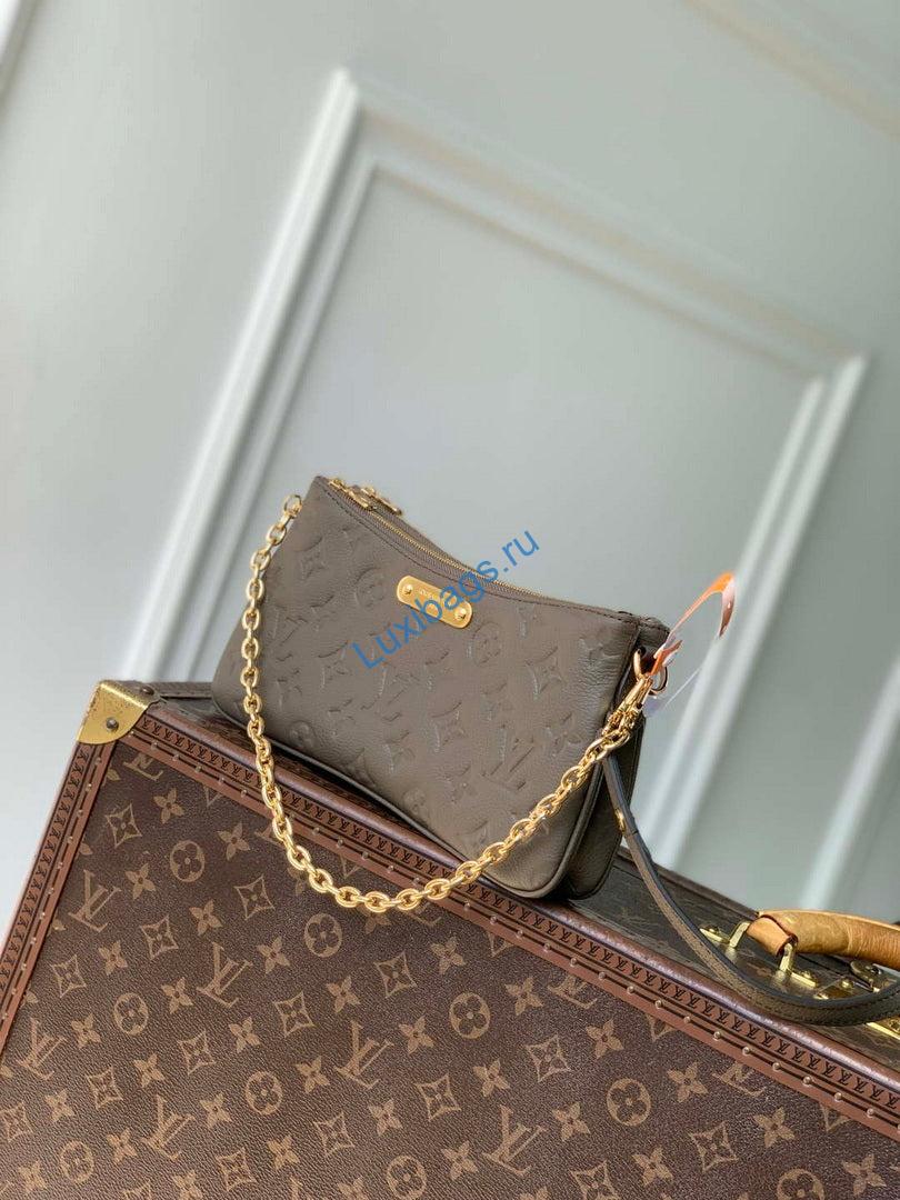 LV M25816 Louis Vuitton Pochette Liv Bag Smoke Gray