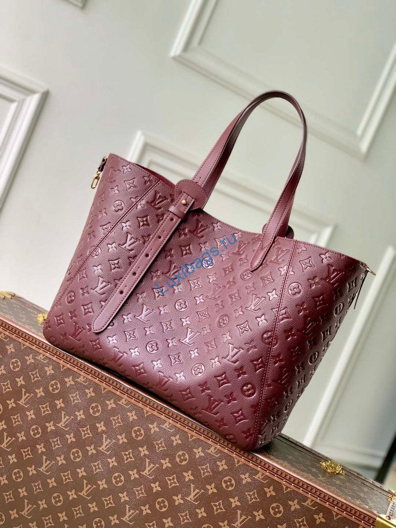 LV M25888 Louis Vuitton All In One MM Bag Wine Red - Image 2