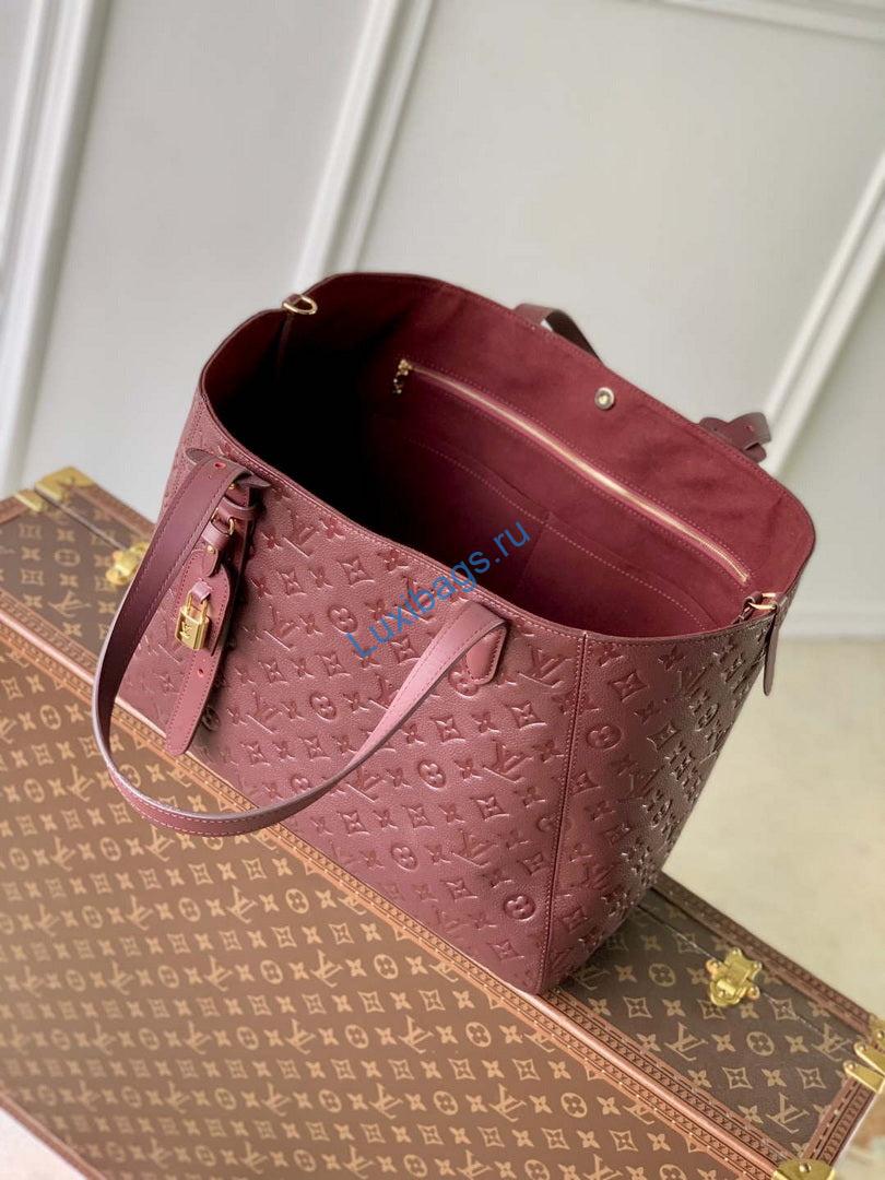 LV M25888 Louis Vuitton All In One MM Bag Wine Red - Image 8