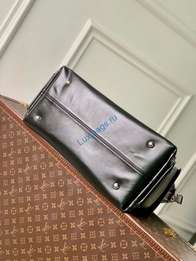 LV M15175 Louis Vuitton Carry All Travel Bag Black