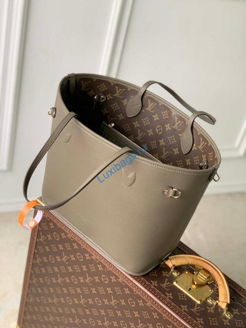 LV M25664 Louis Vuitton Neverfull Inside Out MM Bag Smoke - Image 16