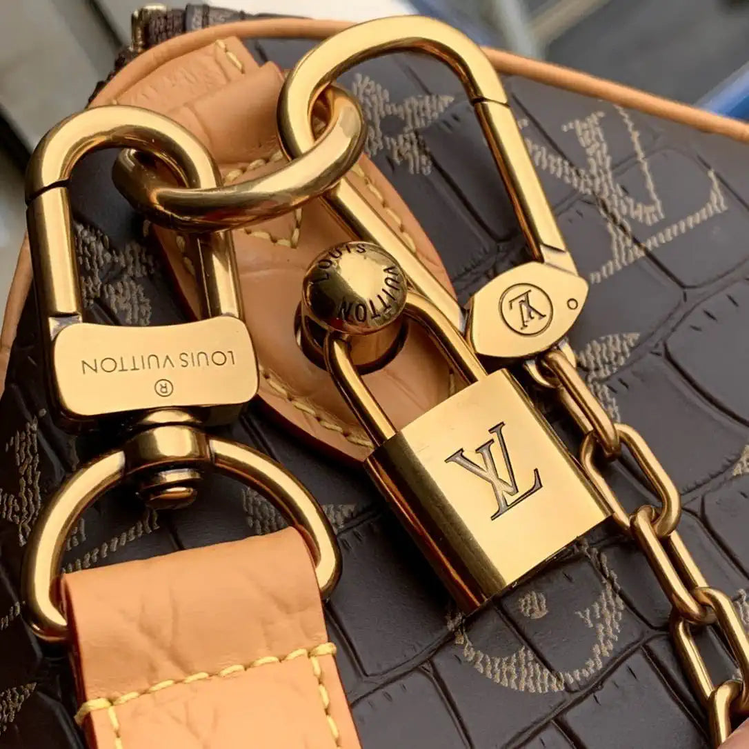 LV N87504 Louis Vuitton Speedy P9 Bandoulière 25 Bag Monogram - Image 5