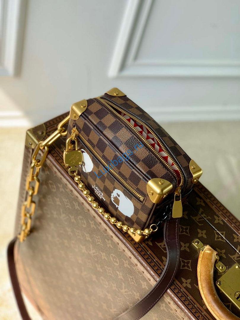 LV N40809 Louis Vuitton Mini Soft Trunk Bag - Image 8