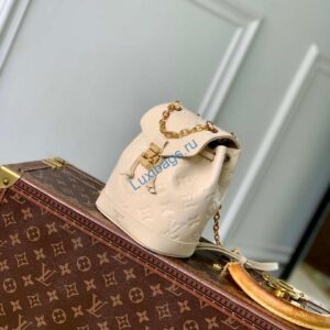 LV M25819 Louis Vuitton Nano Noé Backpack Cream