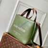 LV M15238 Louis Vuitton Mini Shopper Tote Khaki Green