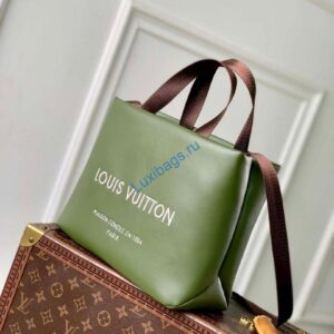 LV M15238 Louis Vuitton Mini Shopper Tote Khaki Green