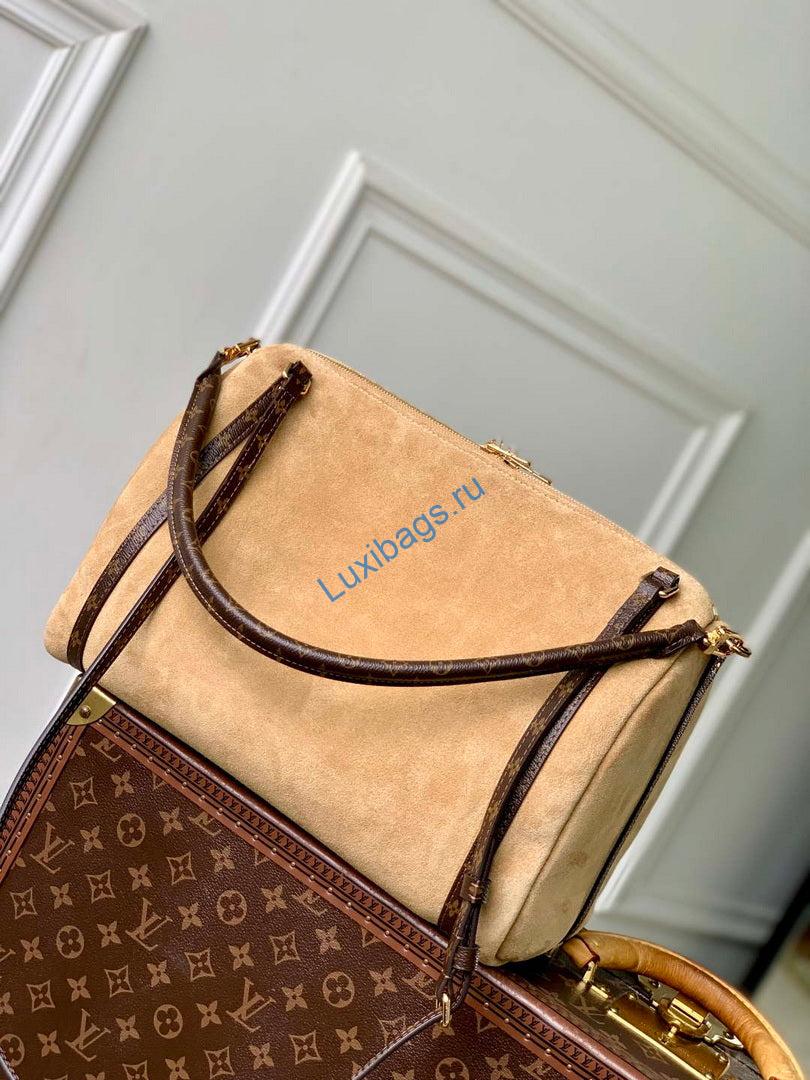 LV M26358 Louis Vuitton Express MM Bag Hazelnut Brown - Image 2