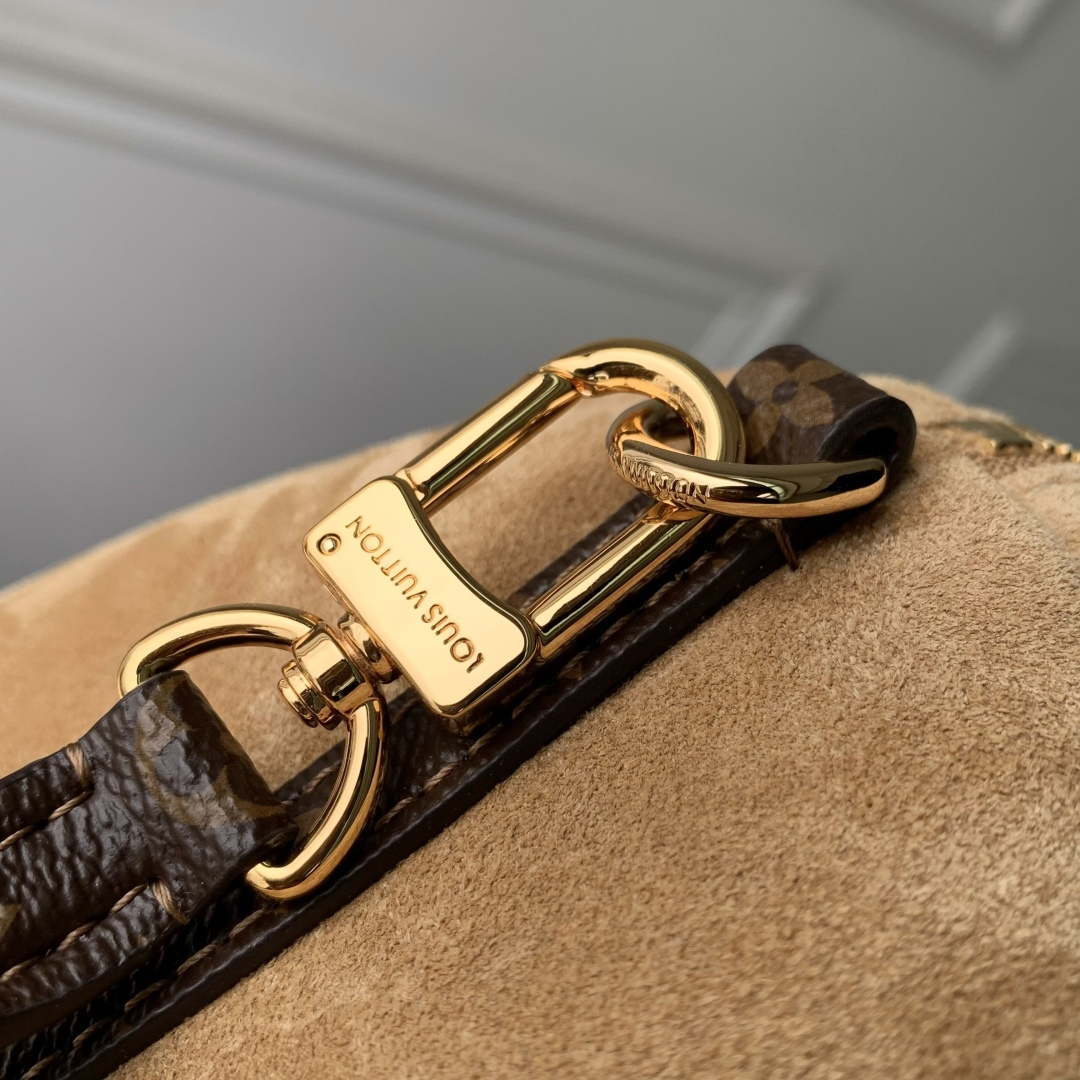 LV M26358 Louis Vuitton Express MM Bag Hazelnut Brown - Image 5