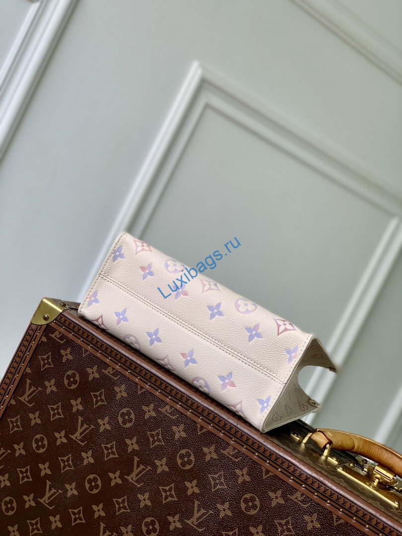 LV M25770 Louis Vuitton OnTheGo PM Bag Dream Cream - Image 3