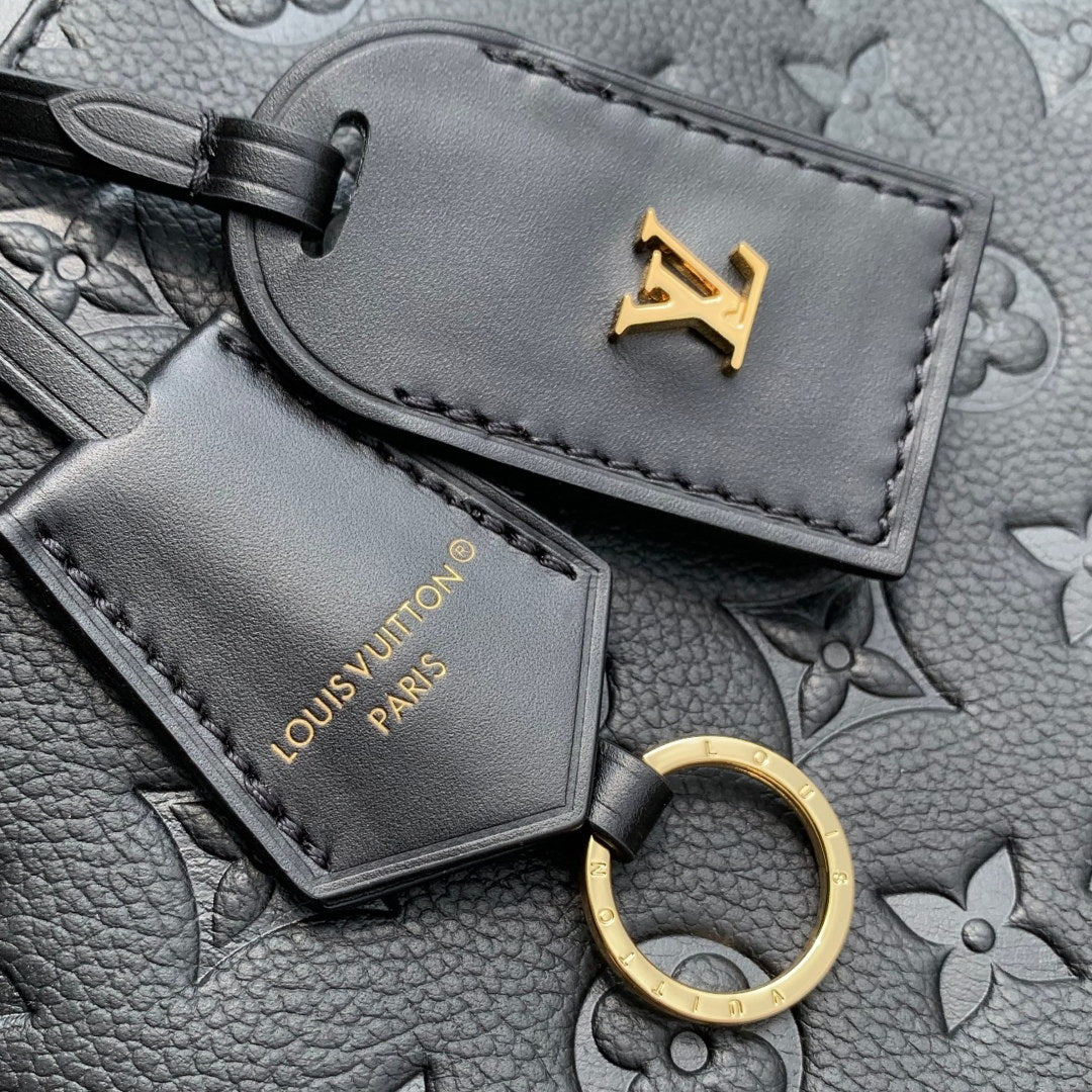 LV M25575 Louis Vuitton Avenue MM Handbag Black - Image 4