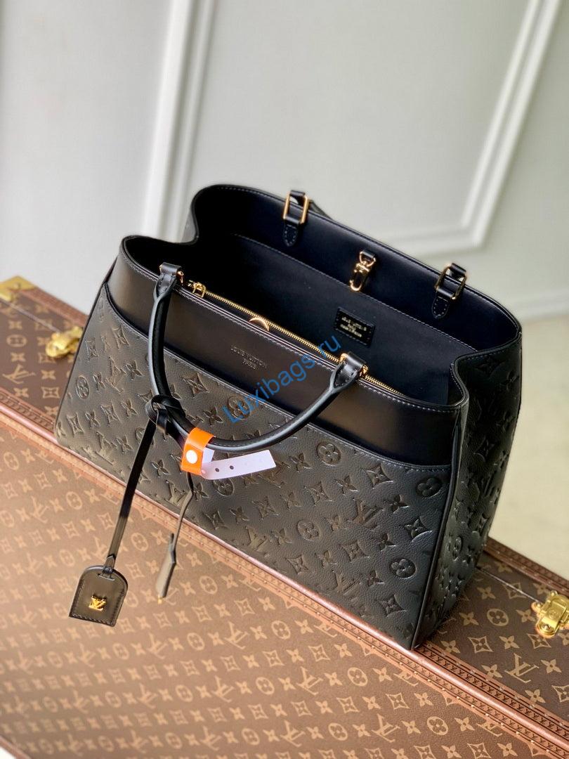 LV M25575 Louis Vuitton Avenue MM Handbag Black - Image 8