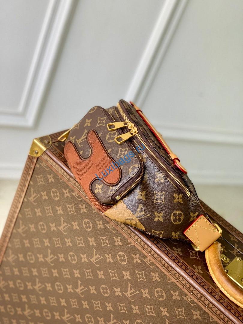 LV M15271 Louis Vuitton Rush Bumbag Brown