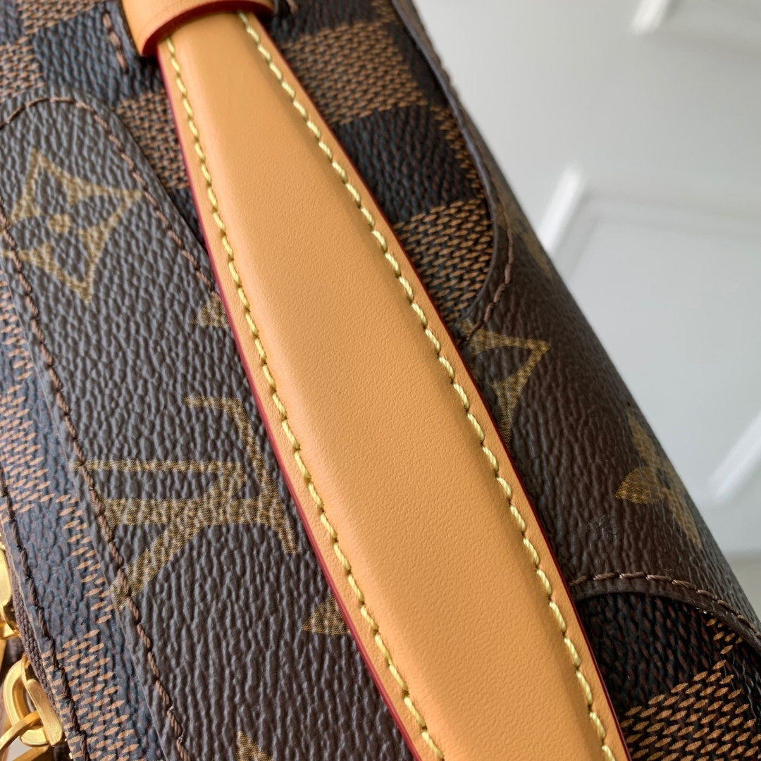 LV M15271 Louis Vuitton Rush Bumbag Brown - Image 5