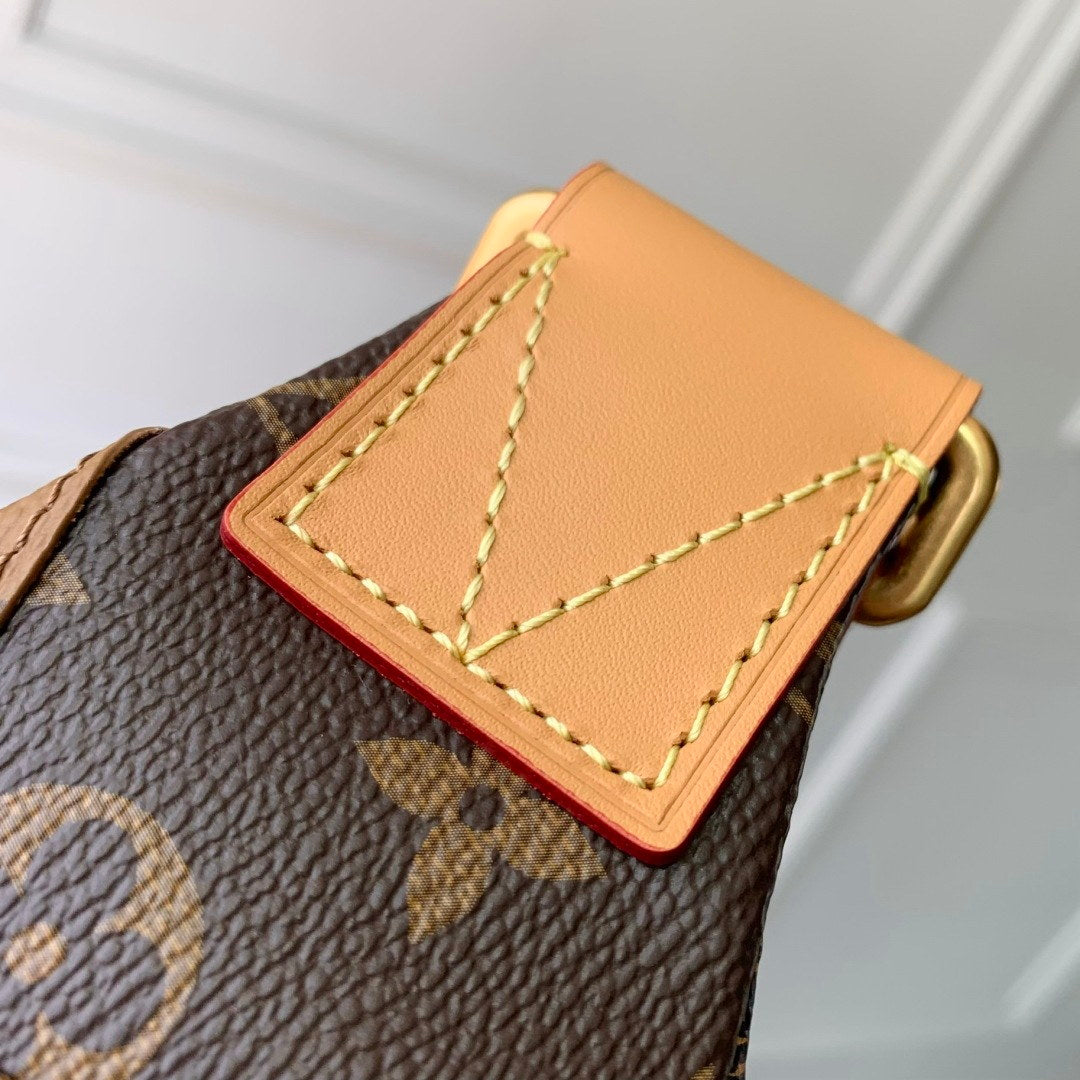 LV M15271 Louis Vuitton Rush Bumbag Brown - Image 6