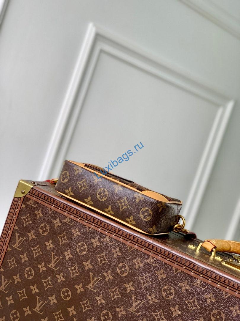 LV M26020 Louis Vuitton Trocadéro Wearable Wallet Brown - Image 3