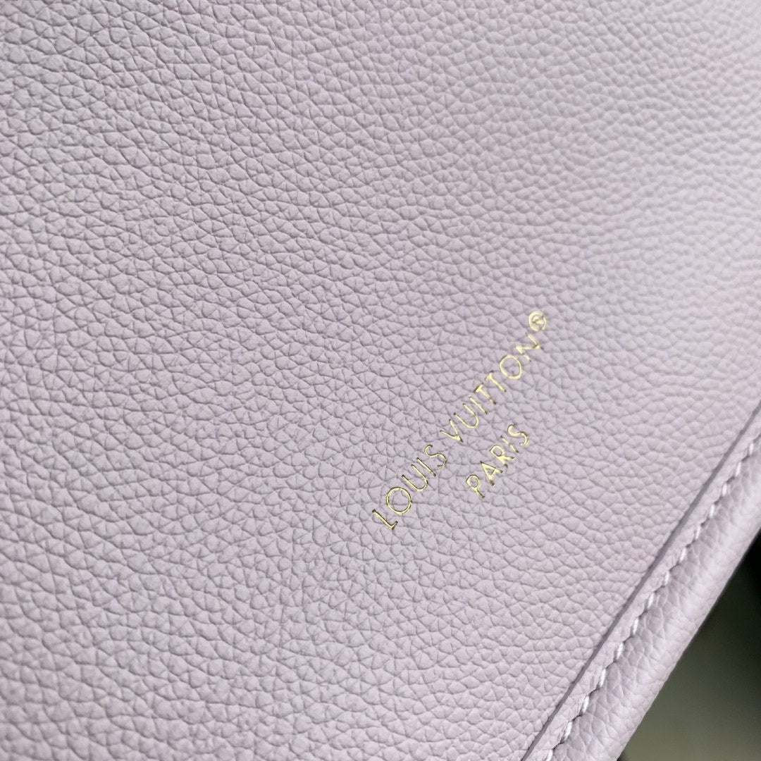 LV M25656 Louis Vuitton Neverfull Bandoulière Inside Out BB Bag Misty Lilac - Image 16