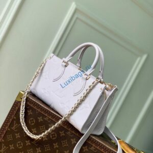 LV M15192 Louis Vuitton OnTheGo East West Bag Misty Lilac