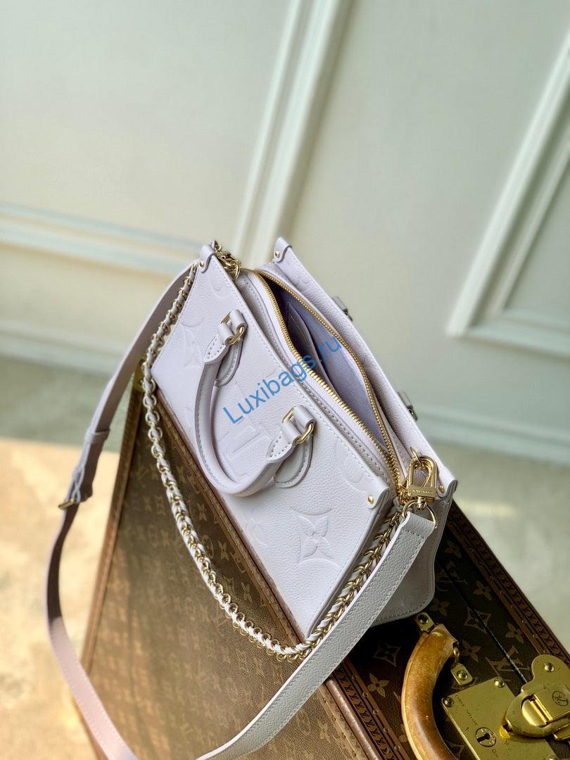 LV M15192 Louis Vuitton OnTheGo East West Bag Misty Lilac - Image 8