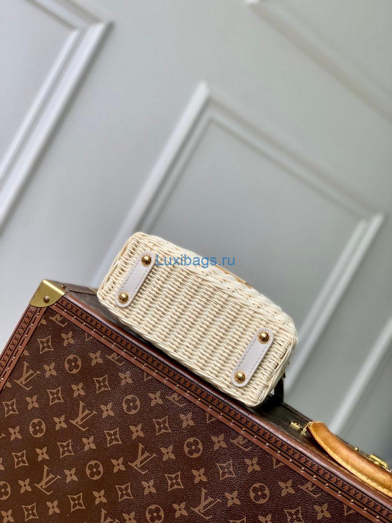 LV M26004 Louis Vuitton Capucines Mini Bag White - Image 3