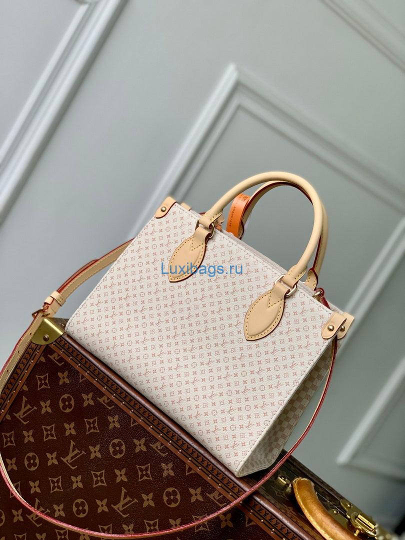 LV M15138 Louis Vuitton OnTheGo PM Bag Azure Blue/Sand - Image 2