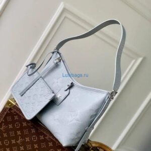 LV M46288 Louis Vuitton CarryAll PM City Bag Blue